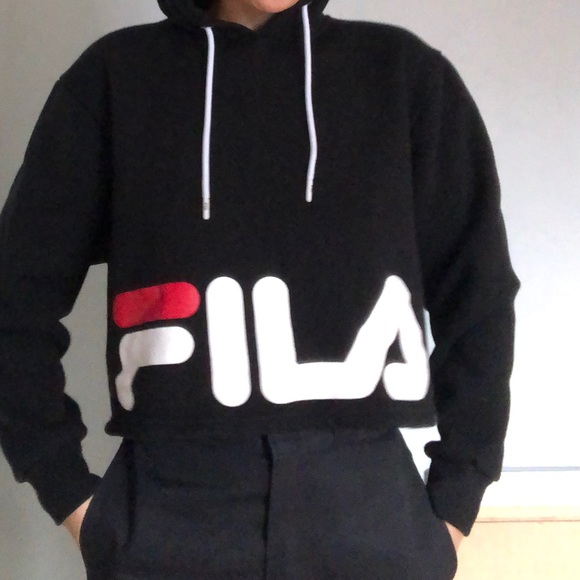 Fila cropped hoddie - Picture 1 of 2